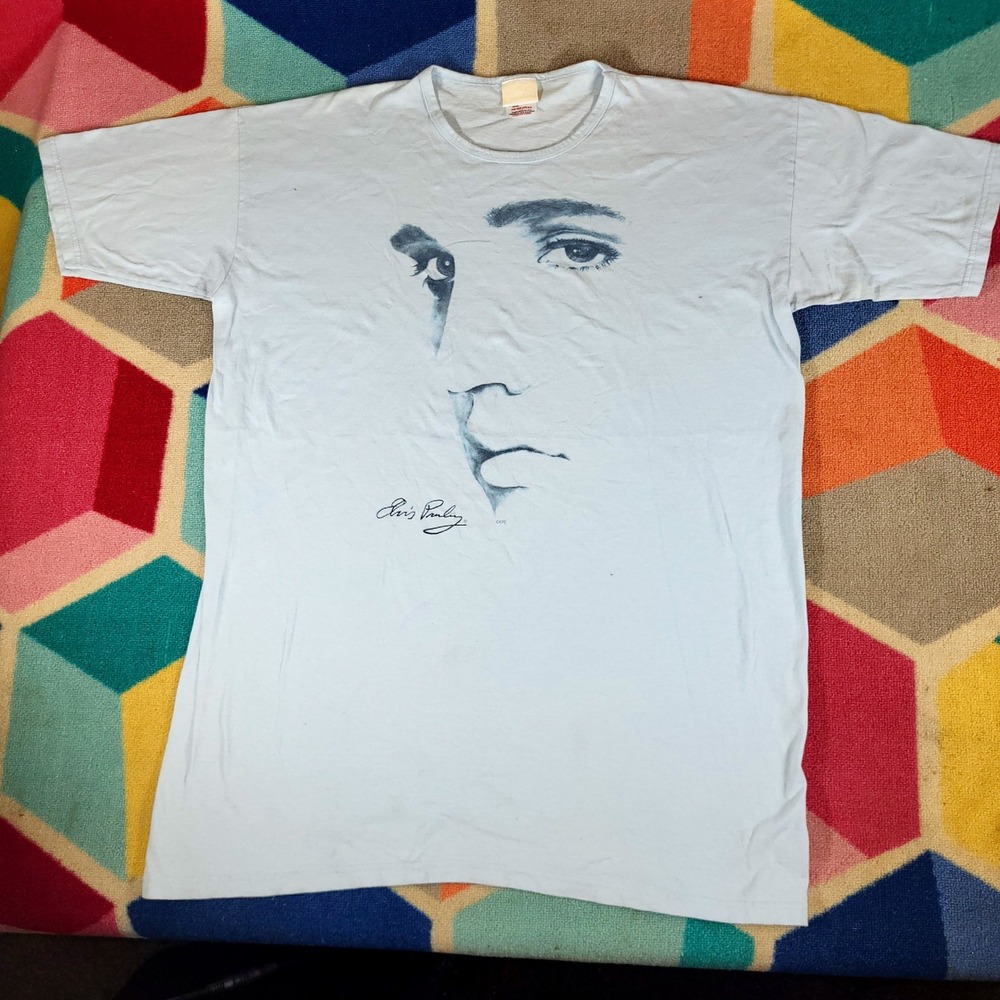 Elvis‎ Presley Graceland One Size Fits All Cotton T Shirt Style For Women